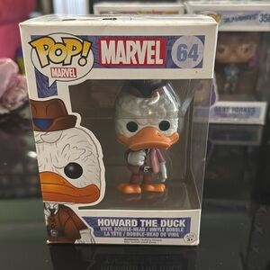 NIB Funko Pop 64 Marvel Howard The Duck Vinyl Bobble-Head Collectible NRFB